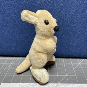 7" KangaROOS Plush Kangaroo in Shoes Advertising Toy Joey Vintage Stuffed Animal